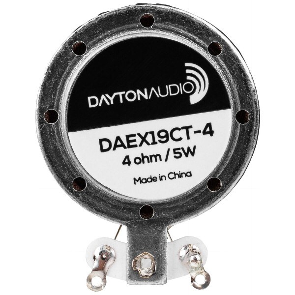 Main product image for Dayton Audio DAEX19CT-4 Coin Type 19mm Exciter 295-218